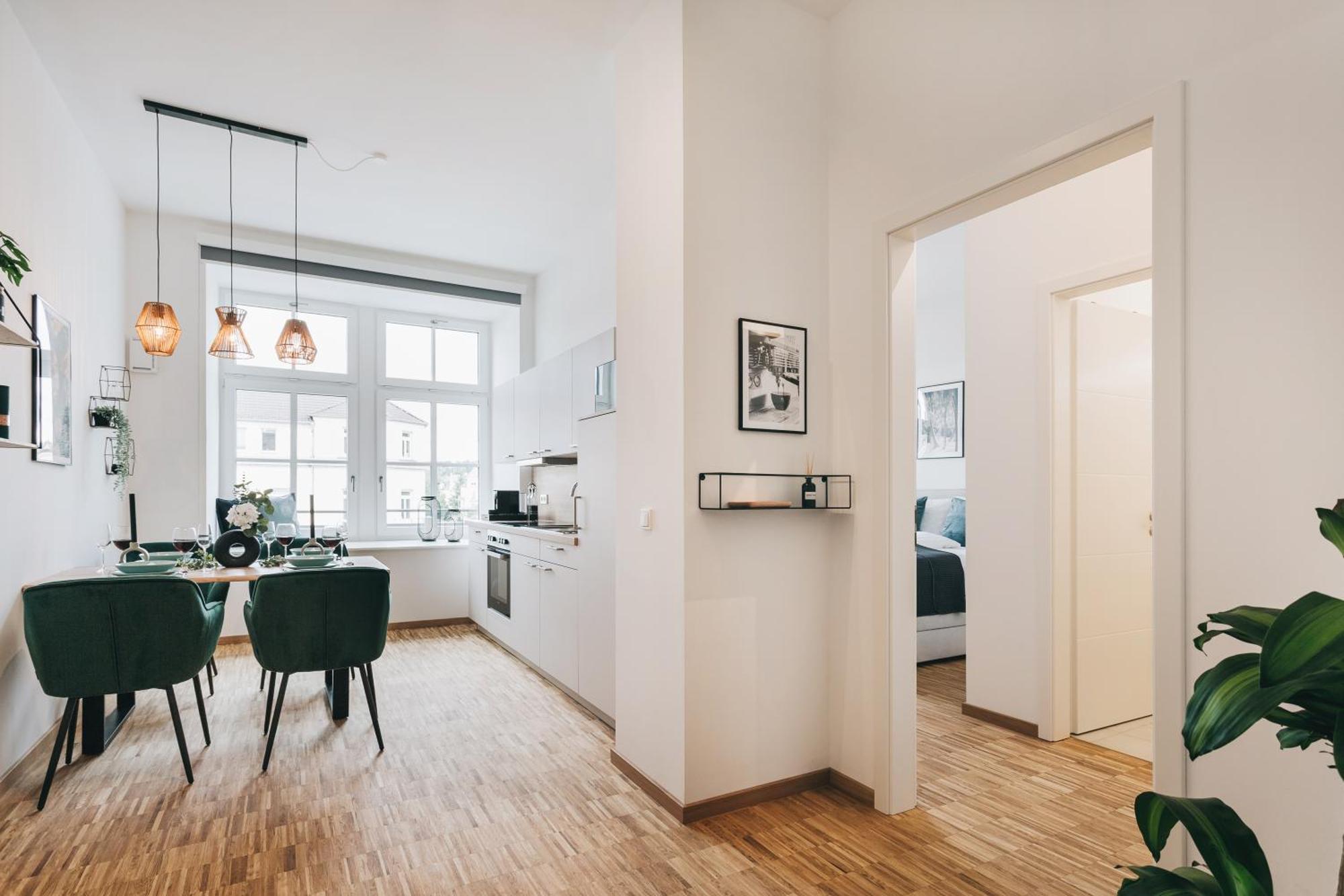 Oasis Appart - Wohnen In Dresden - Netflix - Tiefgarage - Dachterrasse Camera foto