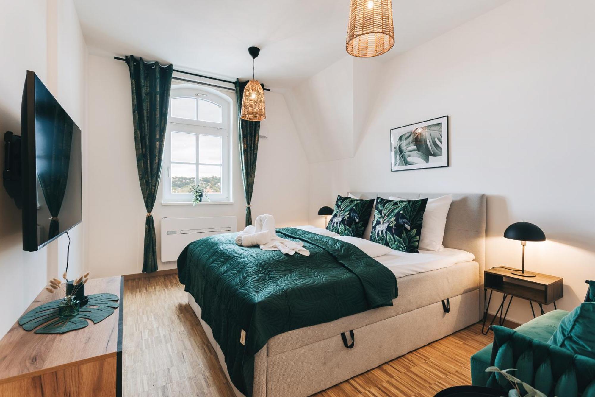 Oasis Appart - Wohnen In Dresden - Netflix - Tiefgarage - Dachterrasse Esterno foto