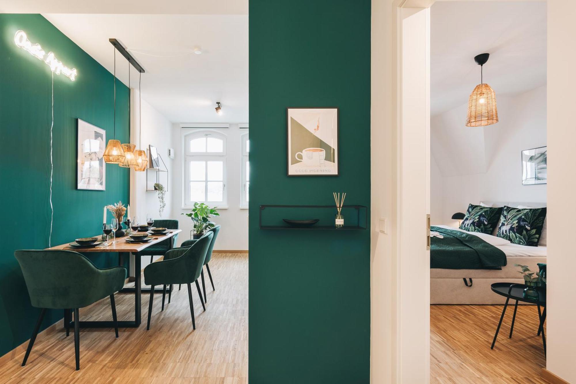 Oasis Appart - Wohnen In Dresden - Netflix - Tiefgarage - Dachterrasse Camera foto